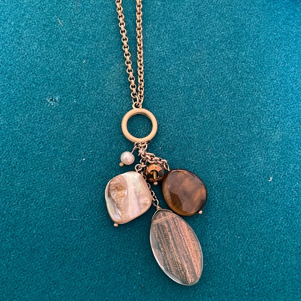 Lia Sophia toggle necklace